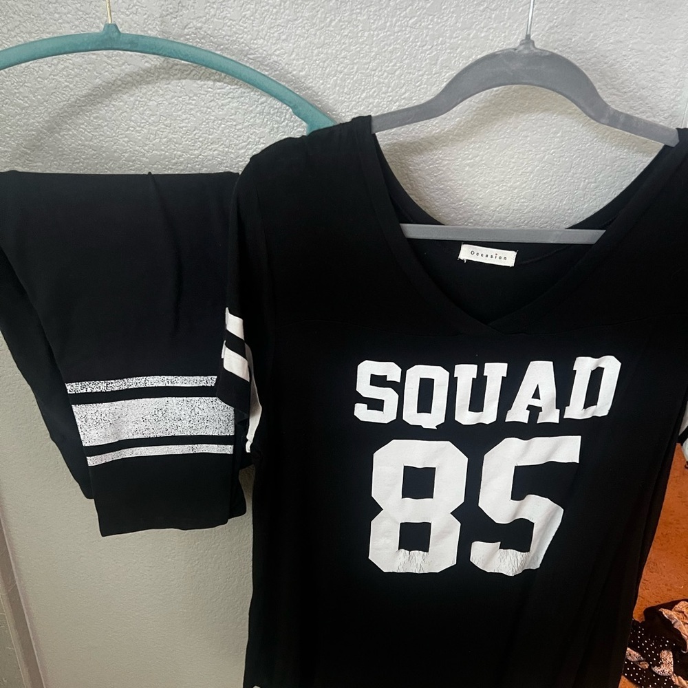 Garanimals Black and White Squad 85 Women's Jersey